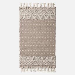 Homescapes Patna Beige & Natural Kilim Wool Rug 120 X 170 Cm - thumbnail 2