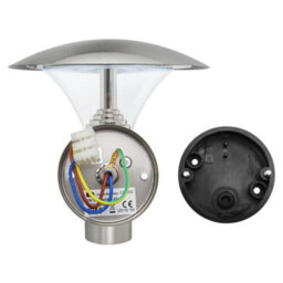 Long Life Lamps Company 5W Modern Stainless Steel Led Outdoor Garden Wall Light Cool White Zlc040Cw - thumbnail 5
