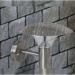 Long Life Lamps Company 5W Modern Stainless Steel Led Outdoor Garden Wall Light Cool White Zlc040Cw - thumbnail 7