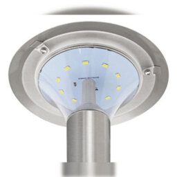 Long Life Lamps Company 5W Modern Stainless Steel Led Outdoor Garden Wall Light Cool White Zlc040Cw - thumbnail 6