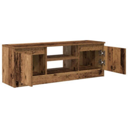 Walplus Tv Cabinet Old Wood 102X30X36 Cm Engineered Wood - thumbnail 7
