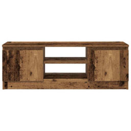 Walplus Tv Cabinet Old Wood 102X30X36 Cm Engineered Wood - thumbnail 4