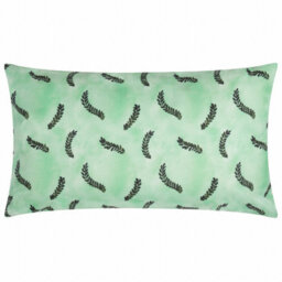 Wylder Daisy Fields Floral Outdoor Polyester Filled Cushion, Mint, 30 X 50Cm - thumbnail 2