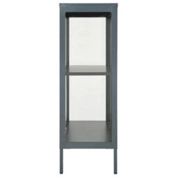 Berkfield Classic Sideboard Anthracite 75X35X105 Cm Steel And Glass - thumbnail 5