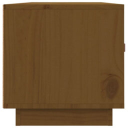 Berkfield Stylish Tv Cabinet Honey Brown 80X34X35 Cm Solid Wood Pine - thumbnail 8