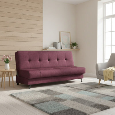 Enduro Xiii Sofa Modern Upholstered Living Room Sofa Comfortable And Stylish Available In Multiple Colors Purple Melange - image 1