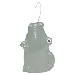 Urbn-Living Urbnliving 16Cm Height Ceramic Hanging Radiator Animated Alligator Character Air Humidifier - thumbnail 1