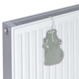 Urbn-Living Urbnliving 16Cm Height Ceramic Hanging Radiator Animated Alligator Character Air Humidifier - thumbnail 2