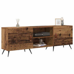 Berkfield Tv Cabinet Old Wood 150 X 30 X 50 Cm Engineered Wood - thumbnail 3
