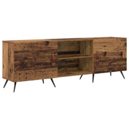 Berkfield Tv Cabinet Old Wood 150 X 30 X 50 Cm Engineered Wood - thumbnail 2