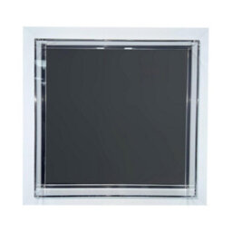 "50mm Deep Shadow Acrylic Box Frame 10X10"" : Memory Box Display Case For Medals, Baby Items, Collectibles - White Frame" - thumbnail 2