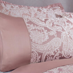 Emma Barclay Duchess Jacquard Luxury Bedding Duvet Set Blush - thumbnail 2