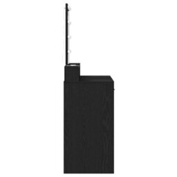 Walplus Dressing Table Black 100 X 41 X 140 Cm Engineered Wood - thumbnail 6