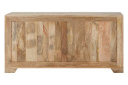 Orsina Sustainable Mango Wood Low Sideboard,storage Cabinet With Five Drawers,television Cabinet With Two Cupboards - thumbnail 4