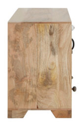 Orsina Sustainable Mango Wood Low Sideboard,storage Cabinet With Five Drawers,television Cabinet With Two Cupboards - thumbnail 3