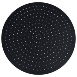 Walplus Rain Shower Head Stainless Steel 50 Cm Round Black - thumbnail 2