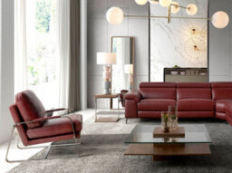 Angel Cerda Elegant Rectangular Walnut Wall Mirror For Modern Interiors - thumbnail 3