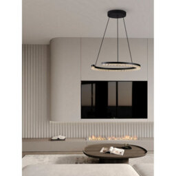 Luminosa Lighting Luminosa Greamy 46Cm Integrated Led Pendant Ceiling Light Sandy Black Triac Dimmable Led 21W 1365Lm 3000K - thumbnail 2