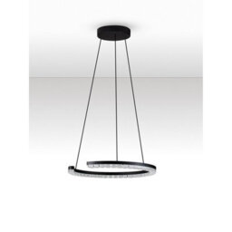 Luminosa Lighting Luminosa Greamy 46Cm Integrated Led Pendant Ceiling Light Sandy Black Triac Dimmable Led 21W 1365Lm 3000K - thumbnail 3