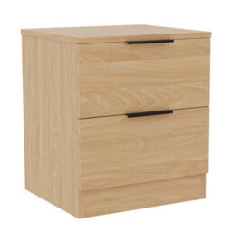 Lassic Vida Designs Trega Pine 2-Drawer Bedside Chest Stylish & Compact Space-Saving Nightstand (H)410mm X (W)390mm X (D)280mm - thumbnail 7