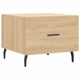 Walplus Coffee Tables 2 Pcs Sonoma Oak 50X50X40 Cm Engineered Wood - thumbnail 5