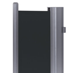 Beliani Side Awning Dorio 305 Cm 160 Cm Graphite Grey - thumbnail 9