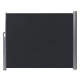 Beliani Side Awning Dorio 305 Cm 160 Cm Graphite Grey