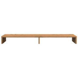 Walplus Monitor Stand Artisian Oak 100X27X10 Cm Engineered Wood - thumbnail 4