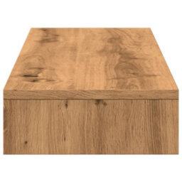 Walplus Monitor Stand Artisian Oak 100X27X10 Cm Engineered Wood - thumbnail 5