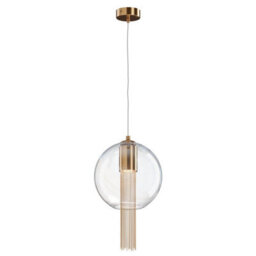 Luminosa Lighting Luminosa Maytoni Flusso Ii Modern Slim Pendant Ceiling Light Bronze Gu10 - thumbnail 5