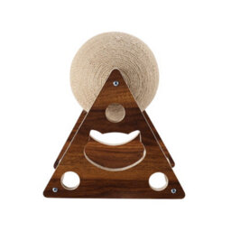 Living And Home Cat Scratching Ball Natural Sisal Board Scratcher Pet Toy - thumbnail 3