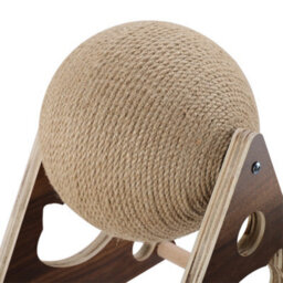 Living And Home Cat Scratching Ball Natural Sisal Board Scratcher Pet Toy - thumbnail 5