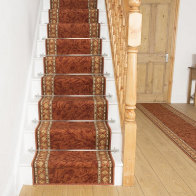 Cheops Stair Runner - Hardwearing, Non-Slip & Durable Carpet For Stairs & Staircases, Multiple Lengths - image 1