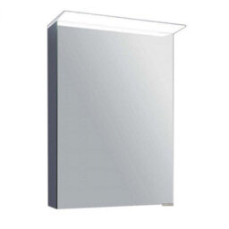 Plum&clay Carmie Led Illuminated Single Mirrored Wall Cabinet (H)715mm (W)500mm - thumbnail 1