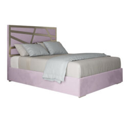 Cloudrest Upholstered Soft Velvet Metal Designer Bed Frame - thumbnail 6