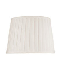 Lighting Supermarket Camden Modern Candlestick Table Lamp With Cotton Pleated Shade - Cream & Gold - thumbnail 4