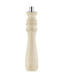 Lighting Supermarket Camden Modern Candlestick Table Lamp With Cotton Pleated Shade - Cream & Gold - thumbnail 2