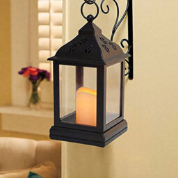 Bright Zeal Set Of Two 24Cm Tall Vintage Decorative Candle Lanterns - thumbnail 1