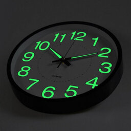 "30Cm Large Luminous Wall Clocks Glow In The Dark Silent Home Digital Clock 12""" - thumbnail 3