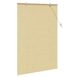 Walplus Window Blinds & Shades With Curtains Manual Natural Bamboo - thumbnail 4