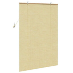 Walplus Window Blinds & Shades With Curtains Manual Natural Bamboo - thumbnail 5