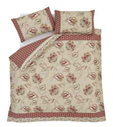 Catherine Lansfield Bedding Kashmir Paisley Floral Duvet Cover Set With Pillowcase Natural - thumbnail 5