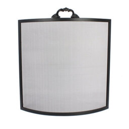 Slemcka Traditional Black Metal Fire Screen (W)0.61M