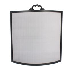 Slemcka Traditional Black Metal Fire Screen (W)0.61M - thumbnail 2