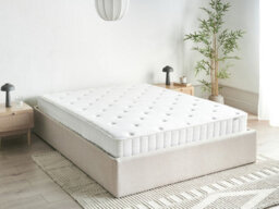 Beliani Pocket Spring Mattress Duo H3/4 Firm H2/3 Medium 140 X 200 Cm (Eu Double) - thumbnail 2