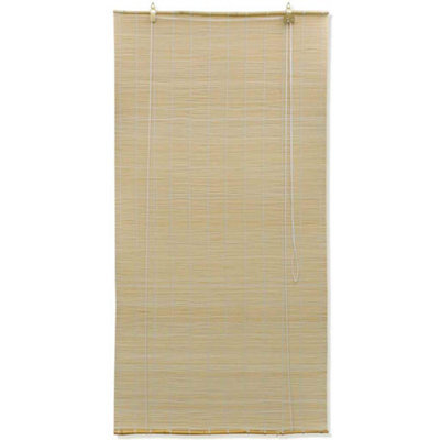 Berkfield Eco-Friendly Natural Bamboo Roller Blinds 80 X 160 Cm - image 1