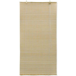 Berkfield Eco-Friendly Natural Bamboo Roller Blinds 80 X 160 Cm