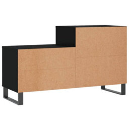 Berkfield Shoe Cabinet Black 102X36X60 Cm Engineered Wood - thumbnail 6