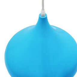 Long Life Lamps Company Modern Ceiling Pendant Light Blue Metal Dome Lamp Shade M0077 - thumbnail 5