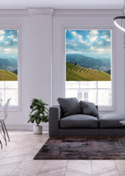 Lister Cartwright Photographic Blackout Roller Blinds For Bedroom Windows - (90 X 140 Cm) - Agriculture - thumbnail 2
